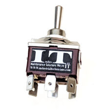 Industec 20 Amp Dpdt - 6 14 Pc Pin Toggle Switch Maintained 3 Pos 12v 24v Video