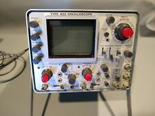 Tektronix Type 422 Oscilloscope W Power Cord Probes And Probe Manual Untested