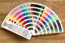 Pantone Color Formula Guide 1989 6th Printing Fandeck Fan Deck Library Of Color