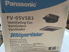 Panasonic Fv-05vsb3 Whispervalue Contractor 4 Pack Of 50 Cfm Motor Greill
