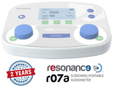 New Resonance R07a Portable Screening Audiometer - 2 Year Warranty