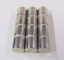 58 N52 Magnet Cylinder 12 Pcs Neodymium Rare Earth .625 16mm Super Strength