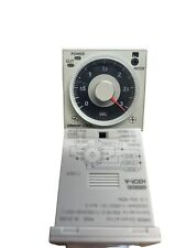 Omron H3cr-a Solid State Timer H3cr-ap Analog Lot Of 2