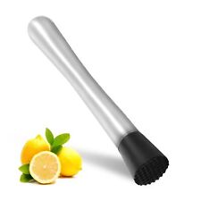 Kufung Muddler For Cocktails 8 Inch Stainless Steel Fruit Crusher 1 Pack Drink M