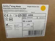 Case Of 50 Ambu 1055 King Disposable Anesthesia Supplies - Size 5 Exp 42023