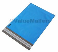 200 10x13 Blue 2.5 Mil Poly Mailers Envelopes Couture Boutique Bags 100 Recycle