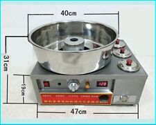 New Commercial Cotton Candy Fancy Brushedelectronic Gas Cotton Candy Machine
