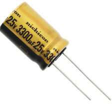 Nichicon Ufw Audio Grade Electrolytic Capacitor 3300uf 25v 20 Tolerance