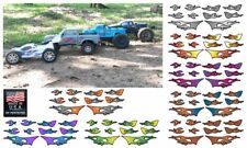 Rc Car Truck Decals Stickers - Tribal Flames 10pc Set 110 18 Scale Pick Color