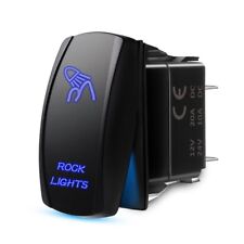 Led Rock Lights Rocker Switch On-off Led 20a 12v 5 Pin
