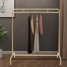 135cm Garment Rack Clothes Hanger Clothing Storage Rack Gold Industrial Pipe
