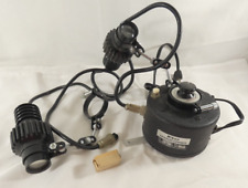 Nikon Microscope Lamp Illuminator Transformer 6v 2 Light Sources Mounts Works