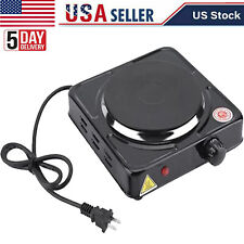 Portable Electric Single Burner 1000w Hot Plate Countertop Stove Cooking Dorm