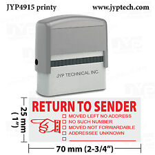 Return To Sender Trodat 4915 Self Inking Rubber Stamp
