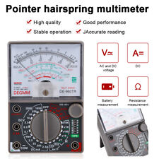 Volt Voltmeter Ammeter Ohmmeter Analog Multimeter Tester Meter Acdc 1000v250ma