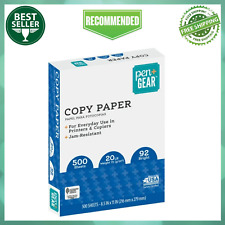 Copy Paper Case Printer Paper White 8.5x11 Letter Size One Ream 500 Sheets