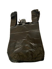 Bags 110 Small 8 X 4 X 15 Blackt-shirt Plastic Grocery Shopping Bags