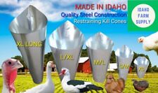 Ml Poultry Kill Processing Restraining Cone Funnel Kill Cone Free Shipping