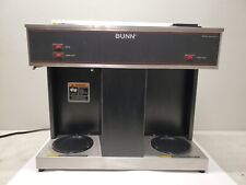 Bunn Commercial Coffee Maker Vps Blk-ltd Sw 12 Cup 3 Warmers Tested
