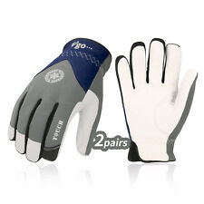 Vgo 32 Goatskin Waterproof Winter Work Gloves2 Sizes Smaller Than Regular Size