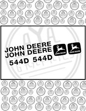 John Deere 544d Wheel Loader Aftermarket Decals