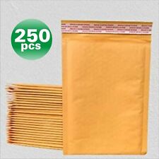Superpackage 250 0 Inner 6x9 Kraft Bubble Mailers Padded Envelopes