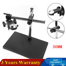 Adjust. Microscope Boom Stand Heavy Duty Large Stereo Arm Table Stand Holder
