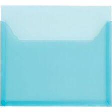 Martha Stewart Home Office Small Adhesive Wall Pocket 8 X 7-14 Poly Blue 24500