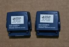 One Pair Of Dtx-cha001a Cat 6 6a Channel Adapter For Fluke Dtx-1800 Dtx-1200