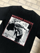 Weekend Nachos Gift For Friends Black T-shirt Cotton All Size Oe25
