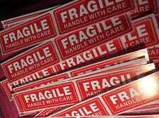 40 Fragile Sticker 1 X 3 Fragile Handle With Care Stickers Fast Usps Shipping
