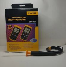 Fluke 5152 Ii Digital Thermometer Thermocouple W 2 Probes Pierce Bead. New 51