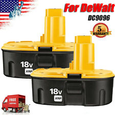 2 Pack 18 Volt Xrp 4.0ah Battery For Dewalt Dc9096-2 Dc9098 Dc9099 Dc9096 Dw9096