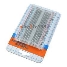 Universal Mini Solderless Breadboard Transparent Material 400 Points Available