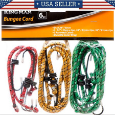 6pc Bungee Cord Tie Down Straps Bungie Cords Assortment Set 12 18 24