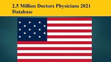 2.5 Million Usa Doctors Physicians 2021 Email Database Leads Marketing List