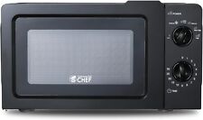 Commercial Chef 0.6 Cubic Foot Microwave With 6 Power Levels Small Microwave Wi