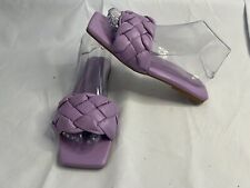 Nordstrom Open Edit Womens Lucca Slide Sandal Lavender Size 8.5 Nwob