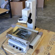 Nikon Toolmakers Measuring Microscope Mm-800 Stand With Stage For Parts