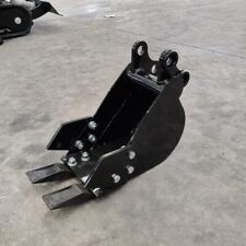 200mm Tooth Bucket Attachment For Mini Excavators Digger Bagger