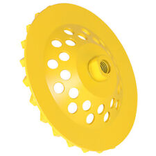 Yellow Grinding Wheel 7-inch Diamond Cup Concrete Arbor 58 - 11-inch Rpm 8600