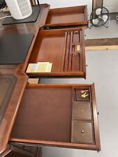 Sligh Executive Desk And Credenza Limited Edition 0244 Of 1880 Freight Pick Up