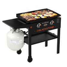 Blackstone 28-in Outdoor Flat Top Propane Gas Grill Griddle Station 2 Burner