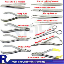 Ortho Tooth Braces Pliers Surgical Orthodontic Pliers Dental Instruments Tools