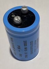 27000uf 15v Mallory Large Can Screw Terminal Capacitor Nos