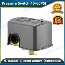 Pessure Switch For Well Pump 40-60psi Water Pressure Switch Adjustable Differ