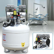 40l Medical Dental Air Compressor Silent Noiseless Oil Free Oilless Portable New
