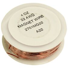 125 Foot 22 Gauge Copper Magnet Wire With Enamel Insulation 14 Pound
