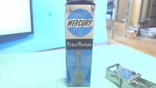 Vintage- -mercury-- Price Marker- Model -185-5 Bands-rows-with Box- Paper Work