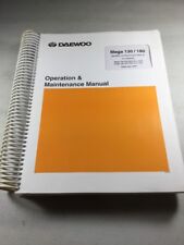 Daewoo Mega 130 160 Operation Maintenance Manual